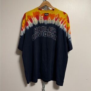 2006 Harley Davidson Tie Die Shirt Size Xl